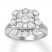 Diamond Engagement Ring 1-3/4 ct tw Round-cut 14K White Gold