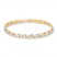 Link Bracelet 10K Yellow Gold 7.5" Length