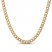 Men's Hollow Curb Chain Necklace 14K Yellow Gold 24"