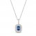 Le Vian Couture Sapphire Necklace 3/8 ct tw Diamonds Platinum 18"