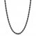 Men's Rope Chain Necklace Stainless Steel 24"