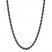 Men's Rope Chain Necklace Stainless Steel 24"
