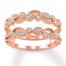 Diamond Enhancer Ring 1/6 ct tw 14K Rose Gold