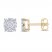 Diamond Stud Earrings 1/3 ct tw 10K Yellow Gold