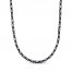 Men's Link Necklace Stainless Steel 22" Length
