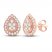 Neil Lane Diamond Earrings 3/8 ct tw Round-cut 14K Rose Gold