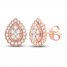 Neil Lane Diamond Earrings 3/8 ct tw Round-cut 14K Rose Gold