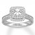 Neil Lane Engagement Ring 1-1/2 ct tw Diamonds 14K White Gold