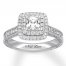 Neil Lane Engagement Ring 1-1/2 ct tw Diamonds 14K White Gold