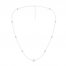 Lab-Created Diamonds by KAY Necklace 1 ct tw Round-Cut 14K White Gold 18"