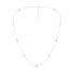 Lab-Created Diamonds by KAY Necklace 1 ct tw Round-Cut 14K White Gold 18"