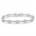 Center of Me Diamond Bracelet 2 ct tw 10K White Gold 7.5"