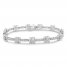 Center of Me Diamond Bracelet 2 ct tw 10K White Gold 7.5"