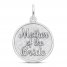 Mother of the Bride Charm Sterling Silver