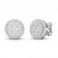 Lab-Created Diamonds by KAY Earrings 1 ct tw 14K White Gold