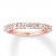 Diamond Anniversary Band 1/2 ct tw Round-cut 14K Rose Gold