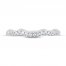 Tolkowsky Diamond Wedding Band 1/6 ct tw Round-cut Platinum