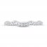 Tolkowsky Diamond Wedding Band 1/6 ct tw Round-cut Platinum