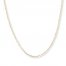 Singapore Chain 14K Two-Tone Gold 20" Length