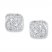 Diamond Earrings 5/8 carat tw 10K White Gold - hybristest