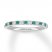 Neil Lane Emerald Anniversary Band 1/5 ct tw Diamonds 14K Gold