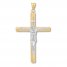 Crucifix Charm 10K Yellow Gold