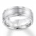 9mm Wedding Band White Tungsten Carbide