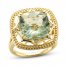 Le Vian Creme Brulee Quartz Ring 1/20 ct tw Diamonds 14K Honey Gold