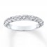 Diamond Eternity Ring 1 ct tw Round-cut 14K White Gold