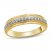 Men's Diamond Wedding Band 1/2 ct tw 10K Yellow Gold