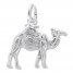 Camel Charm Sterling Silver