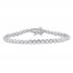 Diamond Bracelet 2 ct tw 10K White Gold