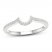 Diamond Wedding Band 1/8 ct tw Round-cut 10K White Gold