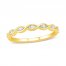 Diamond Anniversary Ring 1/15 ct tw Round-cut 10K Yellow Gold
