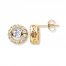 Unstoppable Love 3/4 ct tw Earrings 14K Yellow Gold