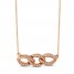 Le Vian Diamond Necklace 1/8 ct tw 14K Strawberry Gold