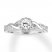 Diamond Engagement Ring 5/8 ct tw Round-cut 14K White Gold