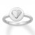 Signature Heart Ring Sterling Silver