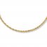 Rope Necklace 14K Yellow Gold 24" Length