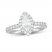 Neil Lane Premiere Diamond Engagement Ring 1-1/4 ct tw Marquise/Round-Cut 14K White Gold