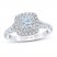 First Light Diamond Engagement Ring 1 ct tw 14K White Gold