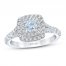 First Light Diamond Engagement Ring 1 ct tw 14K White Gold