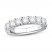 Diamond Anniversary Ring 2 ct tw 14K White Gold