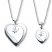 Mother/Daughter Necklaces Diamond Accent Sterling Silver