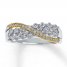 Previously Owned Ring 1 ct tw Diamonds 14K Two-Tone Gold