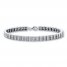 Diamond Bracelet 1/4 ct tw Round-cut Sterling Silver