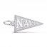 US Navy Charm Sterling Silver