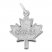Canada Maple Leaf Charm Sterling Silver