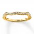 Diamond Wedding Band 1/8 ct tw 14K Yellow Gold