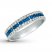 Le Vian Blueberry Sapphire Ring 1/3 ct tw Diamonds 14K Gold